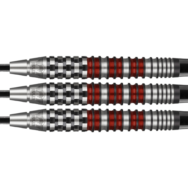 Bulls Smoke Darts Style A Ringed Black & Red
