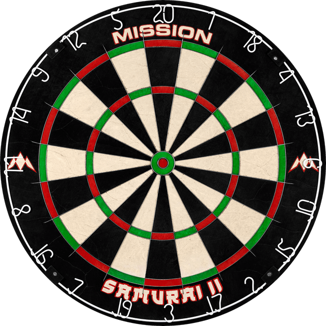 Mission Samurai 2 Dartboard