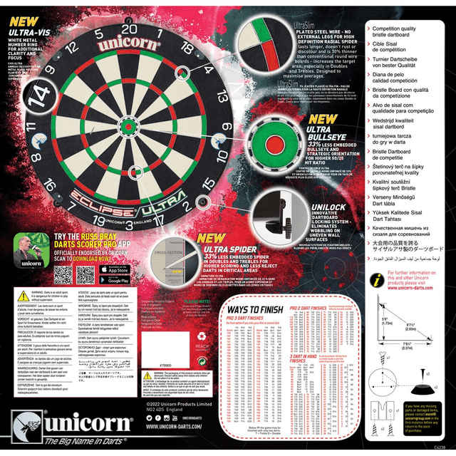 Unicorn Eclipse Ultra Dartboard